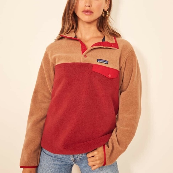 patagonia molten lava better sweater